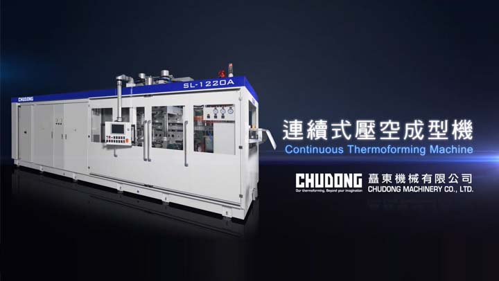 SL-1220A continuous thermoforming machine
