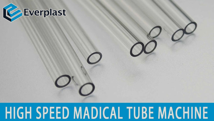 High Speed Soft PVC Medical Tube Machine Line EMS-75